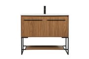 Elegant Lighting - VF42540WB - Single Bathroom Vanity - Sloane - Walnut Brown