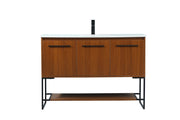 Elegant Lighting - VF42548MTK - Vanity Sink Set - Sloane - Teak