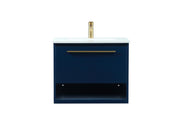 Elegant Lighting - VF43524MBL - Vanity Sink Set - Roman - Blue
