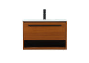 Elegant Lighting - VF43530MTK - Vanity Sink Set - Roman - Teak