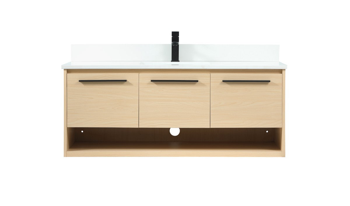 Elegant Lighting - VF43548MMP-BS - Vanity Sink Set - Roman - Maple