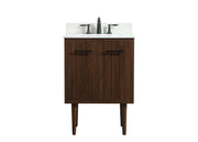 Elegant Lighting - VF48024MWT-BS - Single Bathroom Vanity - Cyrus - Walnut