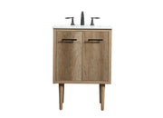 Elegant Lighting - VF48024NT - Single Bathroom Vanity - Cyrus - Natural oak