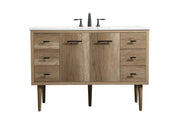Elegant Lighting - VF48048NT - Single Bathroom Vanity - Cyrus - Natural oak