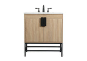 Elegant Lighting - VF48830MW - Single Bathroom Vanity - Eugene - Mango Wood