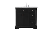 Elegant Lighting - VF53036BK - Bathroom Vanity Set - Clarence - black