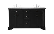 Elegant Lighting - VF53060DBK - Bathroom Vanity Set - Clarence - black