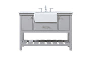 Elegant Lighting - VF60148GR - Single Bathroom Vanity - Clement - grey