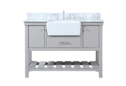 Elegant Lighting - VF60148GR-BS - Single Bathroom Vanity - Clement - grey