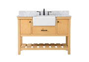 Elegant Lighting - VF60148NW-BS - Single Bathroom Vanity - Clement - natural wood