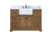 Elegant Lighting - VF60248DW-BS - Single Bathroom Vanity - Franklin - driftwood