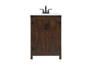 Elegant Lighting - VF90224EX - Single Bathroom Vanity - Grant - expresso