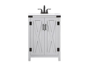 Elegant Lighting - VF90224GR - Single Bathroom Vanity - Grant - grey