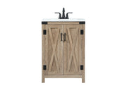 Elegant Lighting - VF90224NT - Single Bathroom Vanity - Grant - natural oak