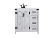 Elegant Lighting - VF90232GR - Single Bathroom Vanity - Grant - grey
