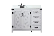 Elegant Lighting - VF90242GR-BS - Single Bathroom Vanity - Grant - grey