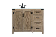Elegant Lighting - VF90242NT - Single Bathroom Vanity - Grant - natural oak