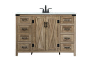 Elegant Lighting - VF90248NT - Single Bathroom Vanity - Grant - natural oak