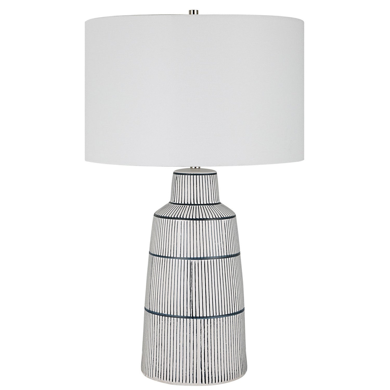 Uttermost - 30059-1 - One Light Table Lamp - Breton - Polished Nickel