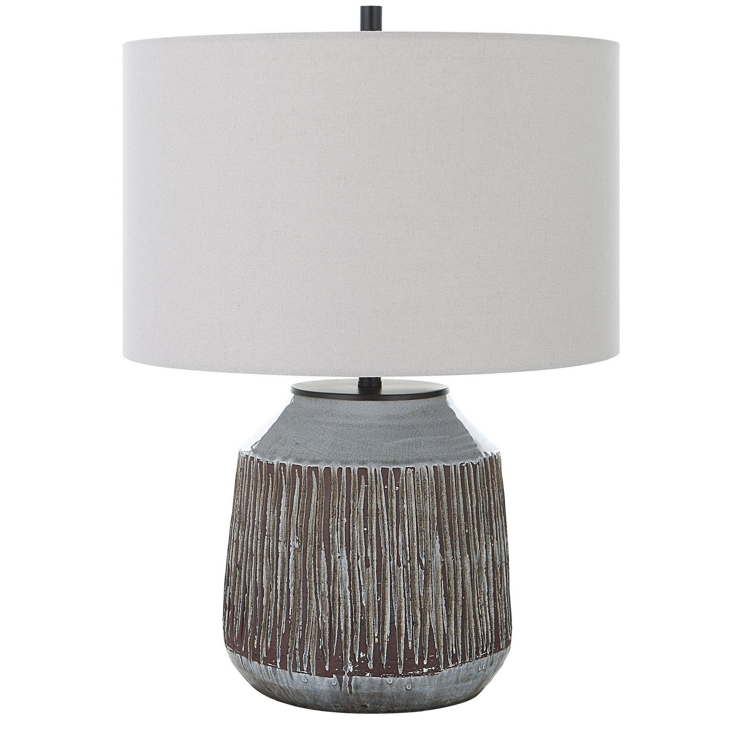 Uttermost - 30062-1 - One Light Table Lamp - Neolithic - Dark Bronze