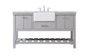Elegant Lighting - VF60160BK - Single Bathroom Vanity - Clement - black