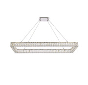 Elegant Lighting - 3504D50L1C - LED Pendant - Monroe - Chrome