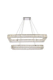 Elegant Lighting - 3504G42L2C - LED Pendant - Monroe - Chrome
