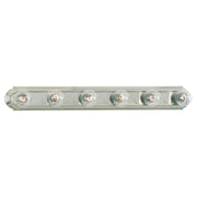 Generation Lighting - 4702-962 - Six Light Wall / Bath - De-Lovely - Brushed Nickel