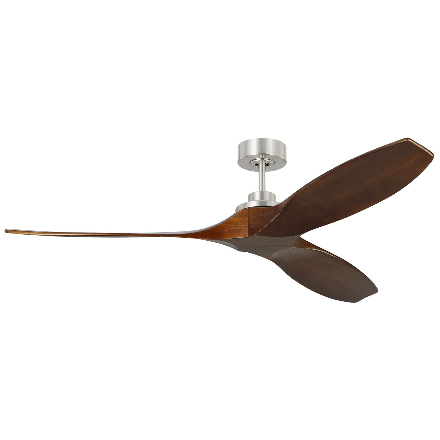 Visual Comfort Fan - 3CLNSM60BS - 60"Ceiling Fan - Collins - Brushed Steel
