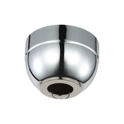 Visual Comfort Fan - MC93CH - Slope Ceiling Canopy Kit - Universal - Chrome