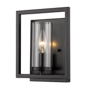 Golden - 6068-1W BLK - One Light Wall Sconce - Marco - Matte Black