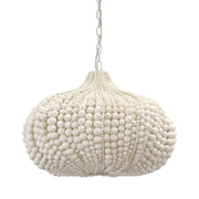 Palecek - 2038-05 - Three Light Pendant - Point Dume - Off-White