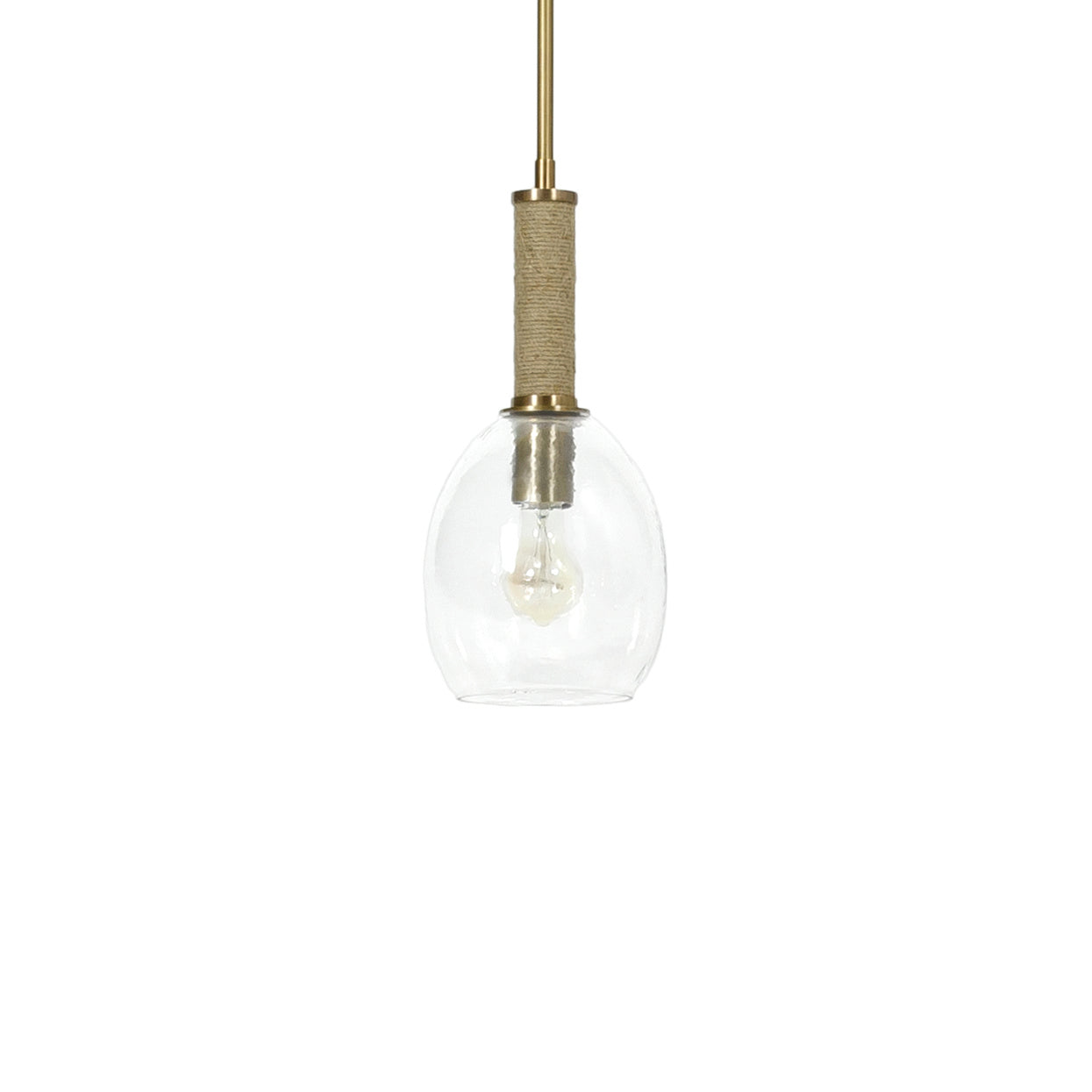 Palecek - 2067-79 - One Light Pendant - Bronson - Antique Brass