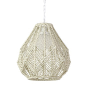 Palecek - 2101-79 - One Light Outdoor Pendant - Bahia - White