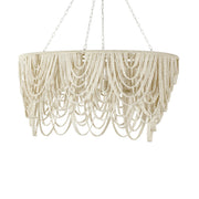 Palecek - 2909-79 - Four Light Chandelier - Selita - Off-White