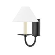 Mitzi - H464101-SBK - One Light Wall Sconce - Lenore - Soft Black