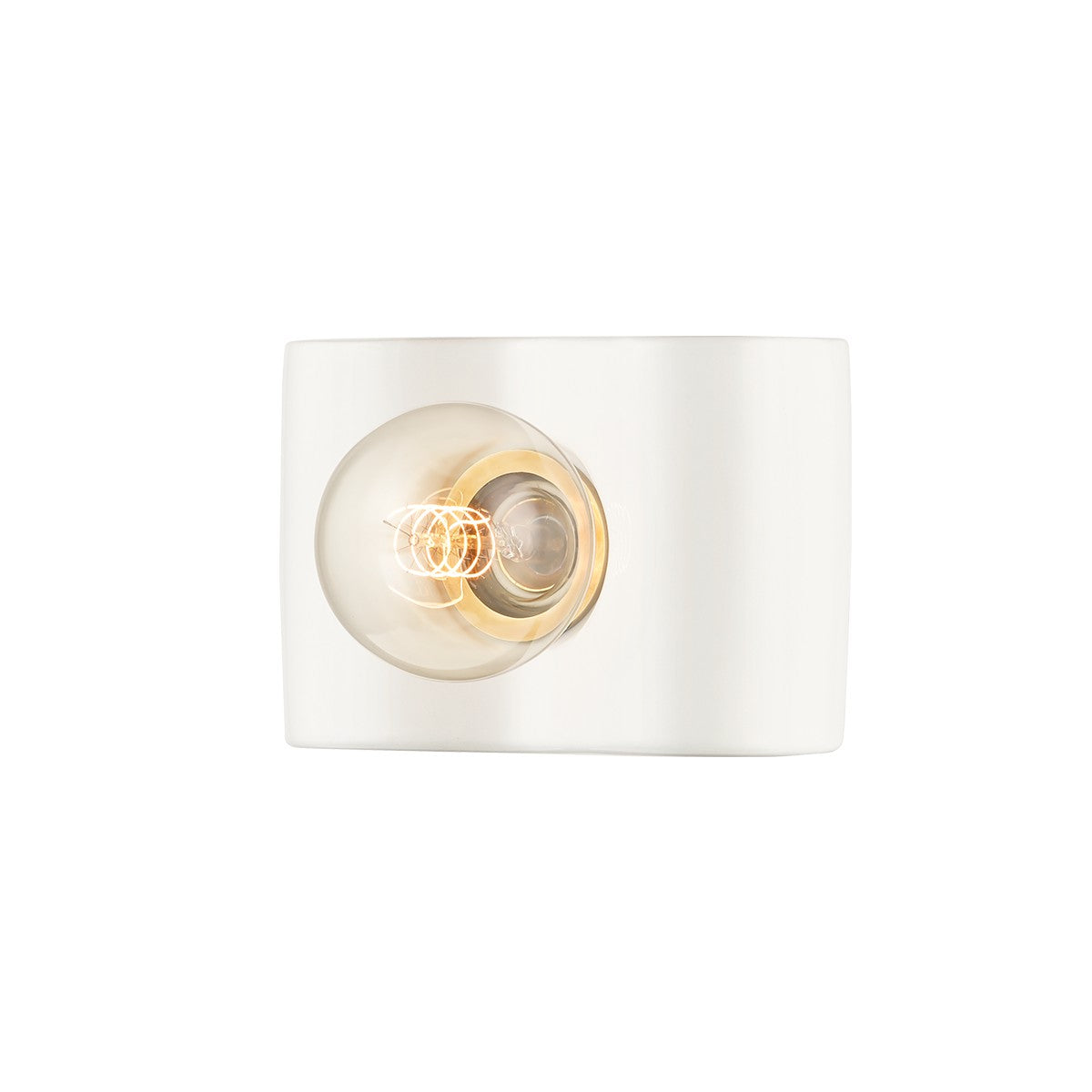 Mitzi - H545301-CWH - One Light Bath and Vanity - Jillian - Ceramic White