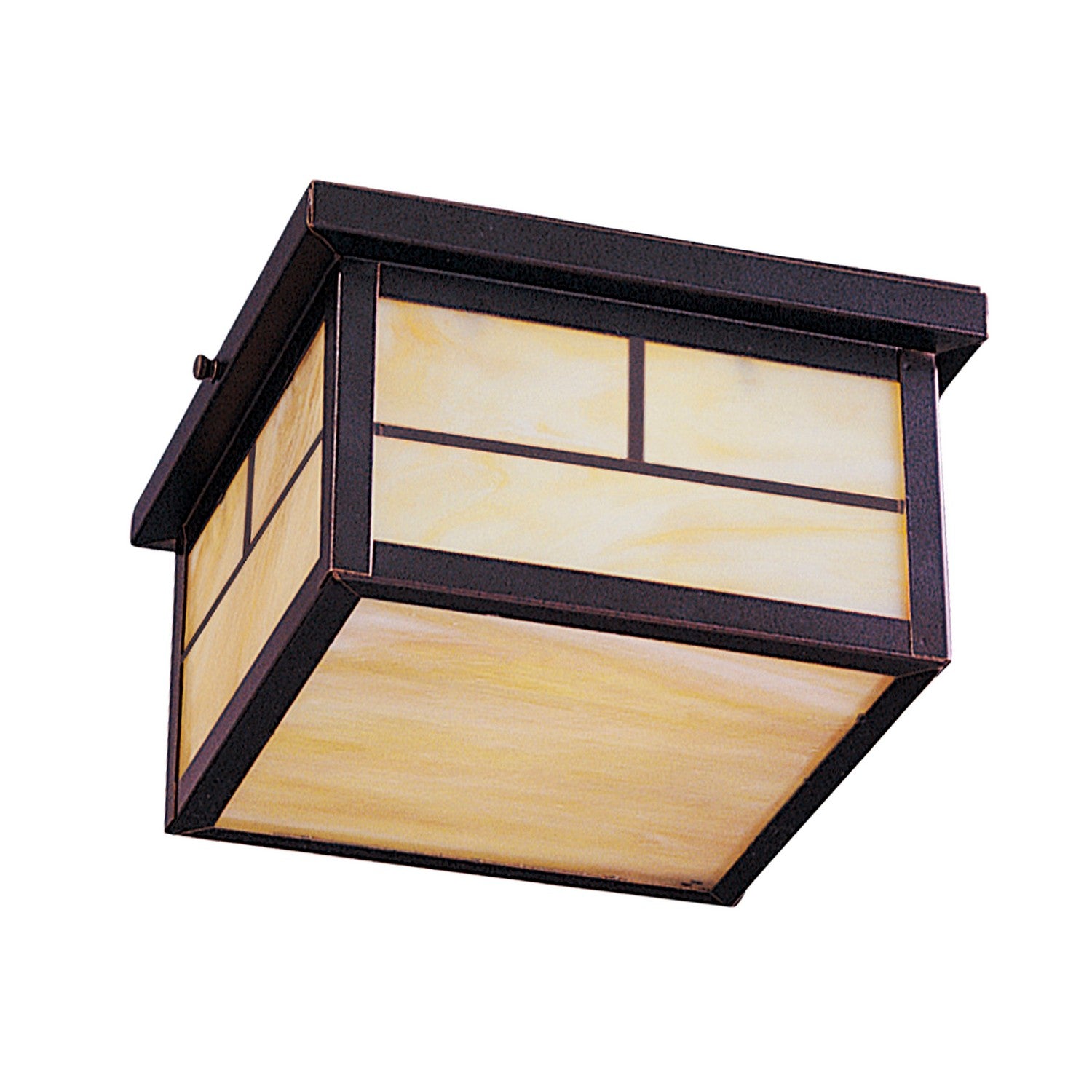 Maxim - 4059HOBU - Two Light Outdoor Ceiling Mount - Coldwater - Burnished