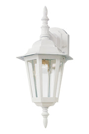 Maxim - 3002CLWT - One Light Outdoor Wall Lantern - Builder Cast - White