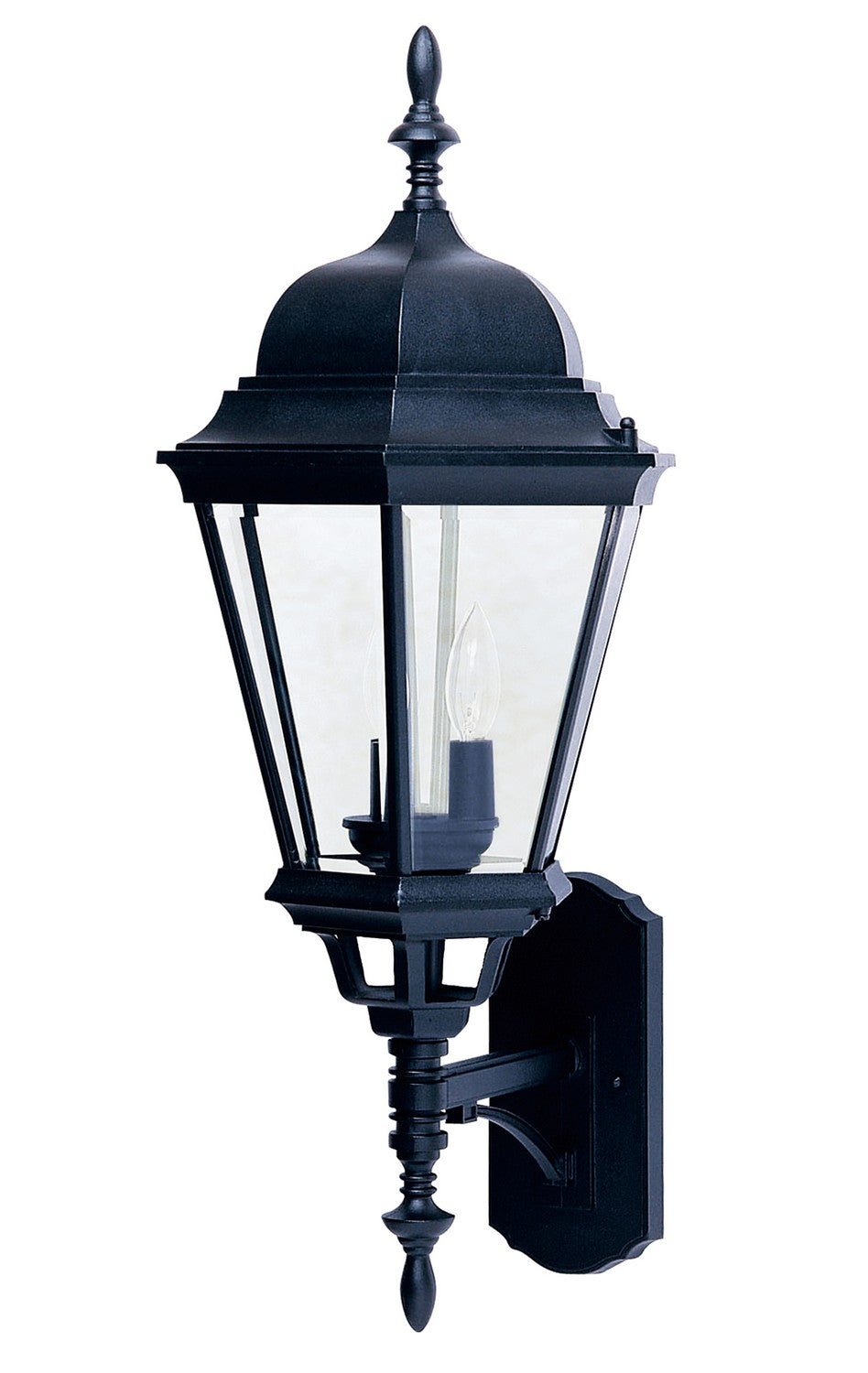 Maxim - 1006BK - Three Light Outdoor Wall Lantern - Westlake - Black
