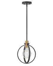 Lark - 83037BK - LED Pendant - Cirque - Black