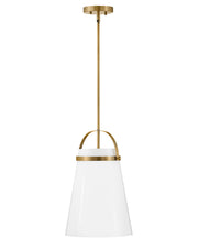 Lark - 83053LCB - LED Pendant - Tori - Lacquered Brass