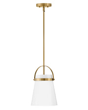 Lark - 83057LCB - LED Pendant - Tori - Lacquered Brass