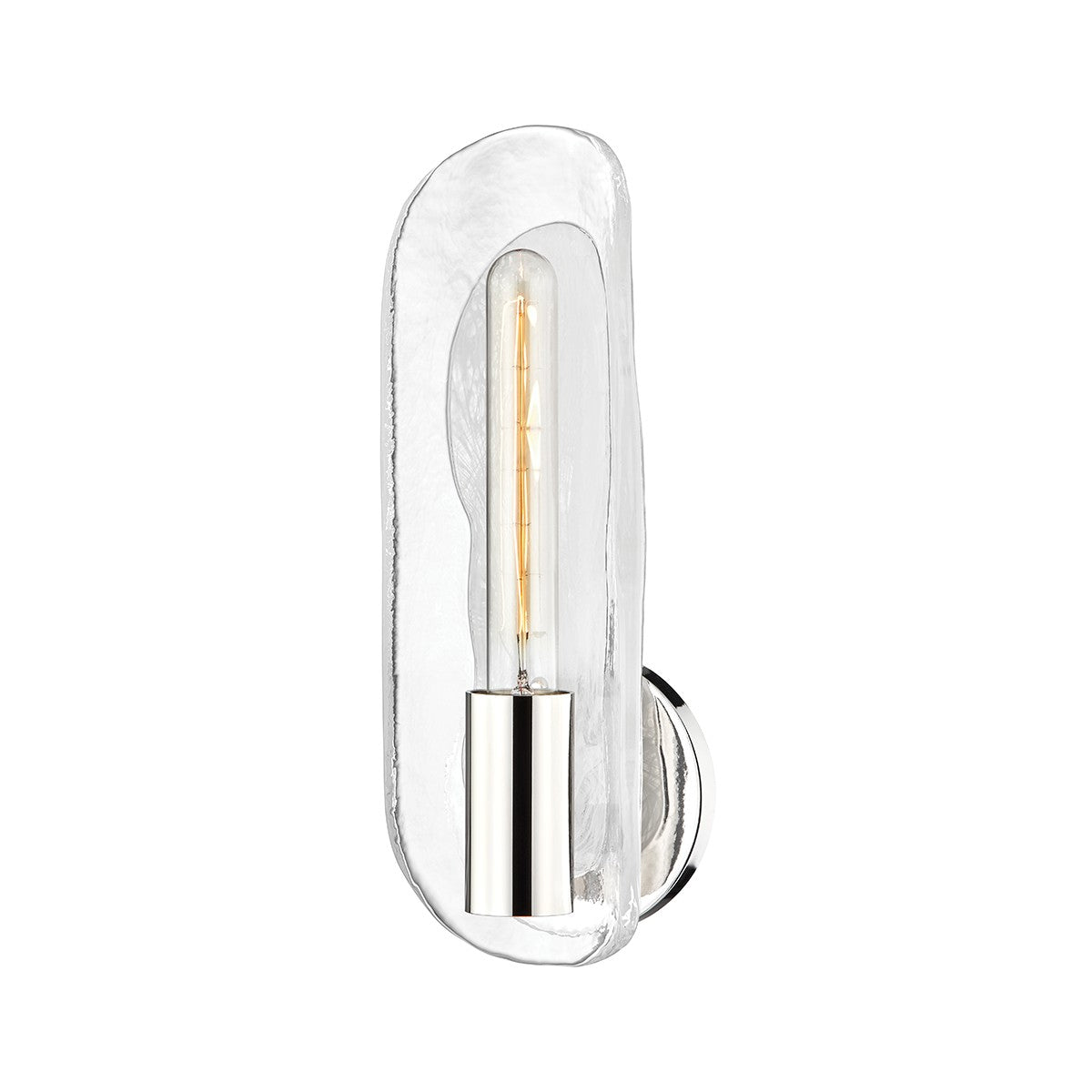 Hudson Valley - 1761-PN - One Light Wall Sconce - Hopewell - Polished Nickel