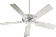 Quorum - 191525-8 - 52"Patio Fan - Pinnacle - Studio White