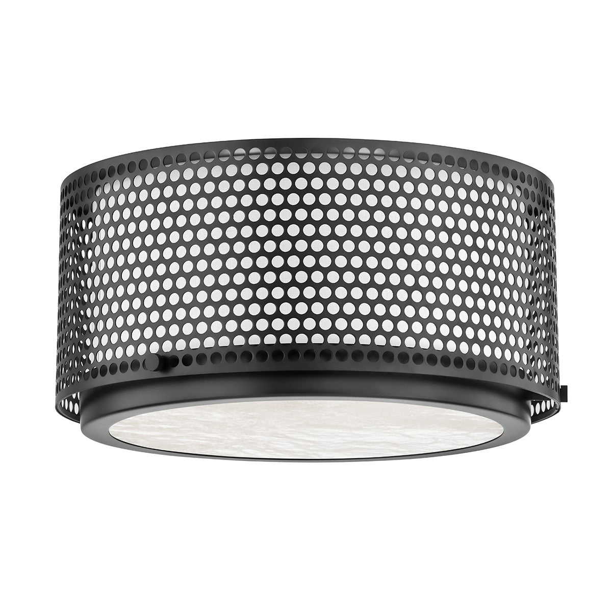 Hudson Valley - 5914-BBR - Two Light Flush Mount - Oracle - Black Brass