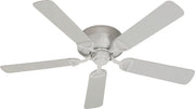 Quorum - 151525-8 - 52"Patio Fan - Medallion - Studio White