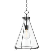 Hudson Valley - 7304-OB - One Light Pendant - Eldridge - Old Bronze
