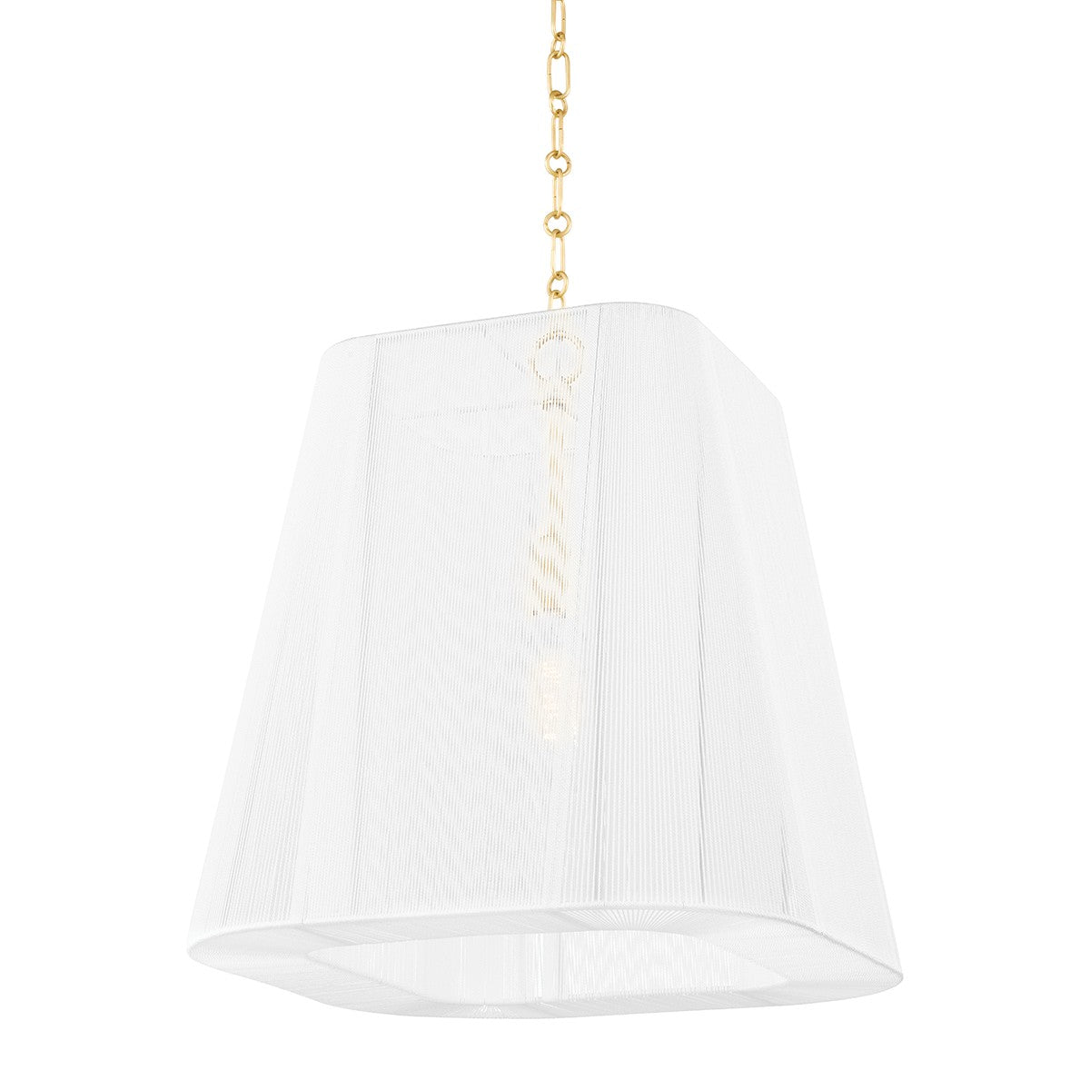 Hudson Valley - 7619-AGB - One Light Large Pendant - Verona Beach - Aged Brass
