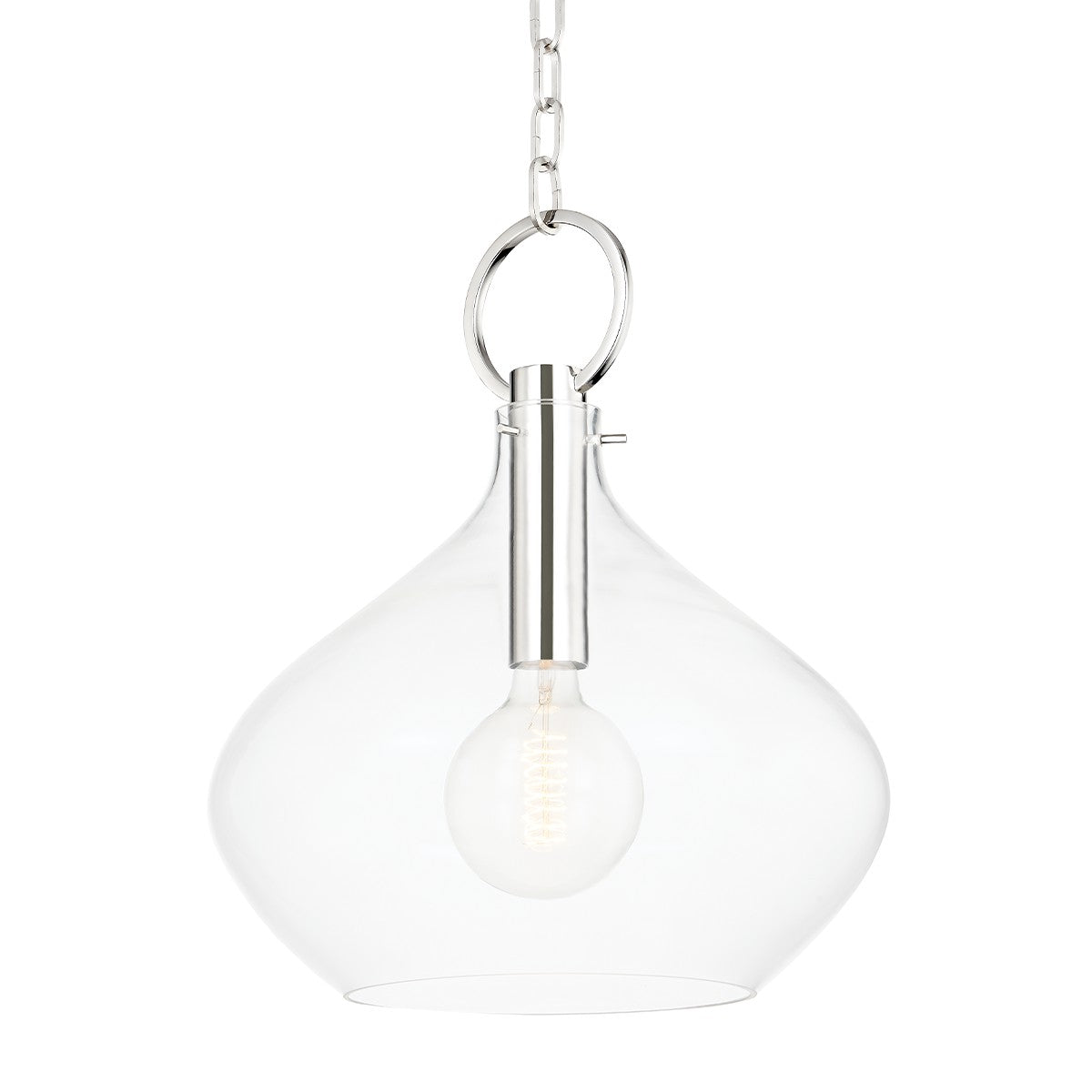 Hudson Valley - BKO253-PN - One Light Large Pendant - Lina - Polished Nickel